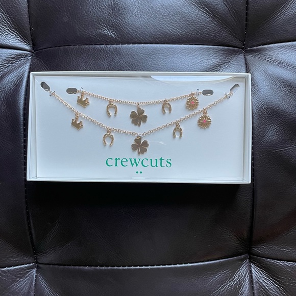 Crewcuts Girls Charm Necklace and Bracelet Set - Picture 3 of 3